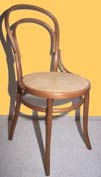 Thonet-Stuhl mit Wiener Geflecht