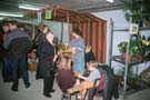 Korbmacherin Iris Haegele am Adventsmarkt bei Mauch / Hilzingen